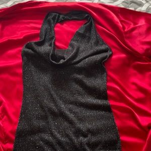 Very sexy Halter top metallic shimmer.